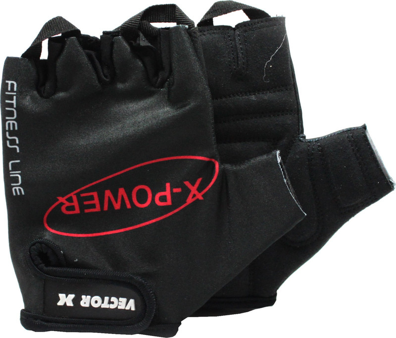 Vector X VX 300 Gym & Fitness Gloves (XL, Black)