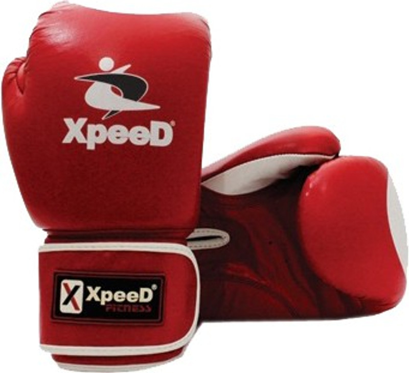XpeeD Moulded Terminator Boxing Gloves(Red)