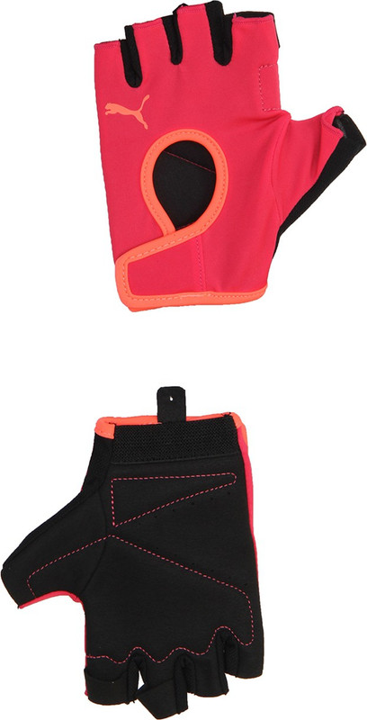 Puma Gym Gloves Cycling Gloves (Men, Red, Black) Puma Gym Gloves Cycling Gloves (Men, Red, Black)