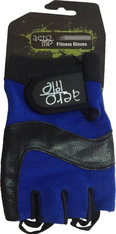 Aerolite CRSFTR220803 Gym & Fitness Gloves (XL, Blue)