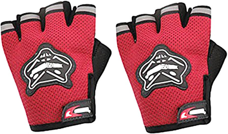 Adraxx Super Cycling Gloves (M, Red) Adraxx Super Cycling Gloves (M, Red)