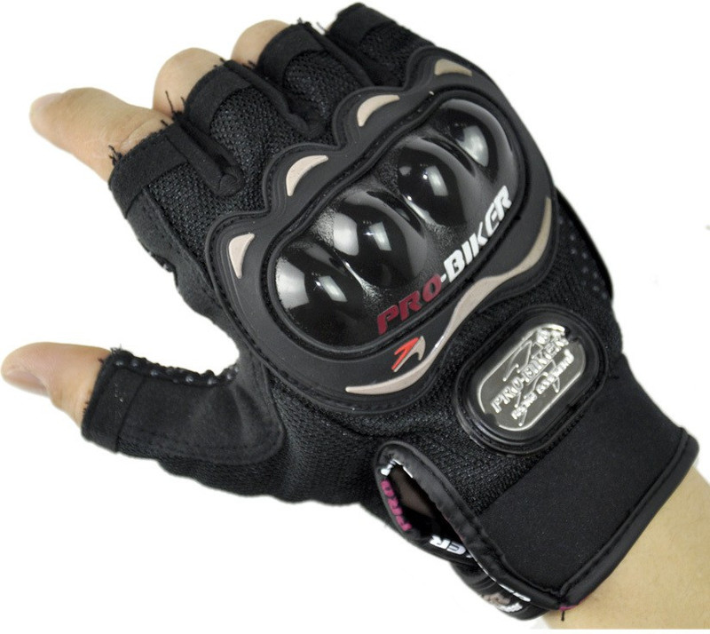 meenu arts PRO-HALF-m18 Cycling Gloves(Black)