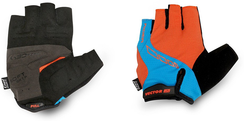 Vector X RIDER Cycling Gloves (L, Multicolor) Vector X RIDER Cycling Gloves (L, Multicolor)