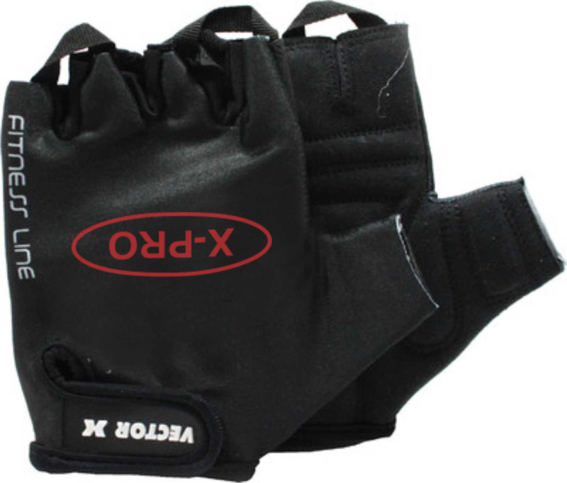 Vector X VX 300 PRO Gym & Fitness Gloves (M, Black)