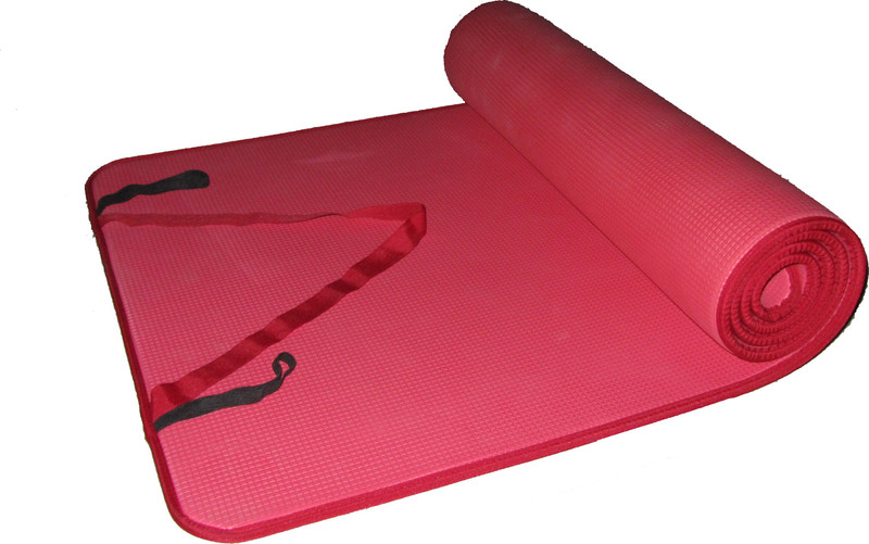 Paramount Foam Pvt Ltd Paramount Super Soft EVA Foam Red 10mm Yoga Mat Red 10 mm Yoga Mat