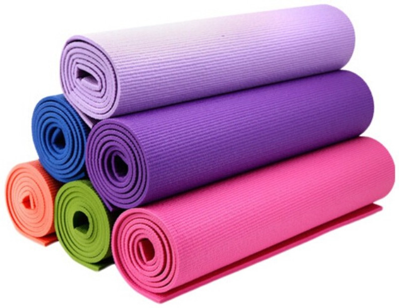 Pasricha Sports And Fitness Anti Skid Multicolor 4 mm Yoga Mat