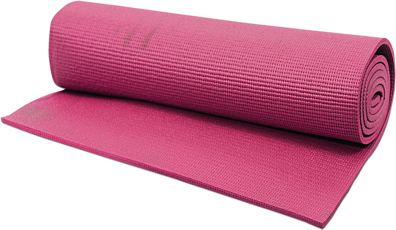 Hrinkar 24 X 68 inch Pink 4 mm Yoga Mat