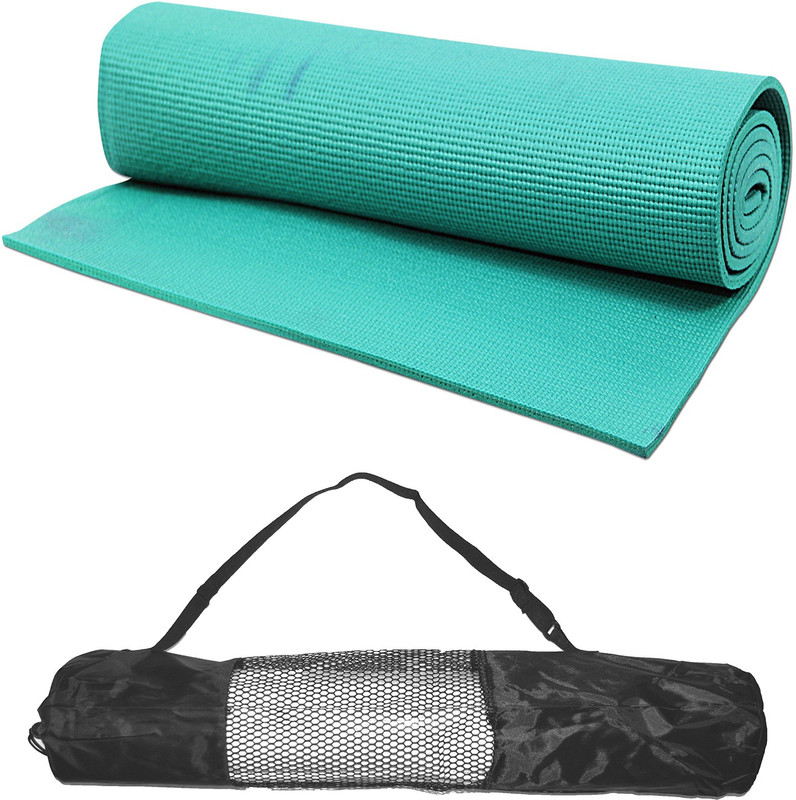Hang Shuntoys 24 X 68 inch Premium Quality with Bag Blue 3 mm Yoga Mat