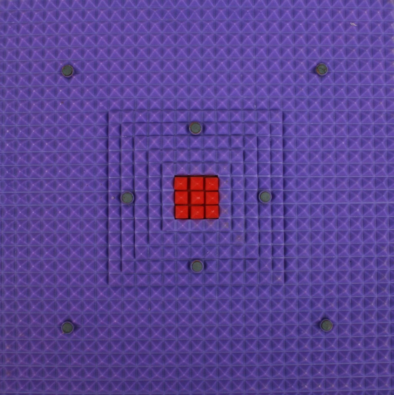 Acs 8 Magnet Pyramid Multicolor 3 mm Accupressure Mat