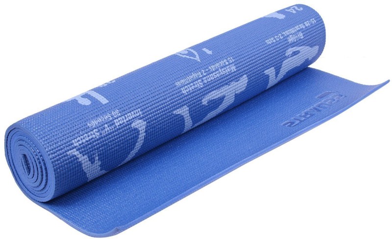 Strauss Yogasana Blue 6 mm Yoga Mat