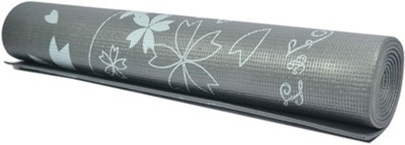 Kobo Mat Printed For Home Use Grey 4 mm Yoga Mat