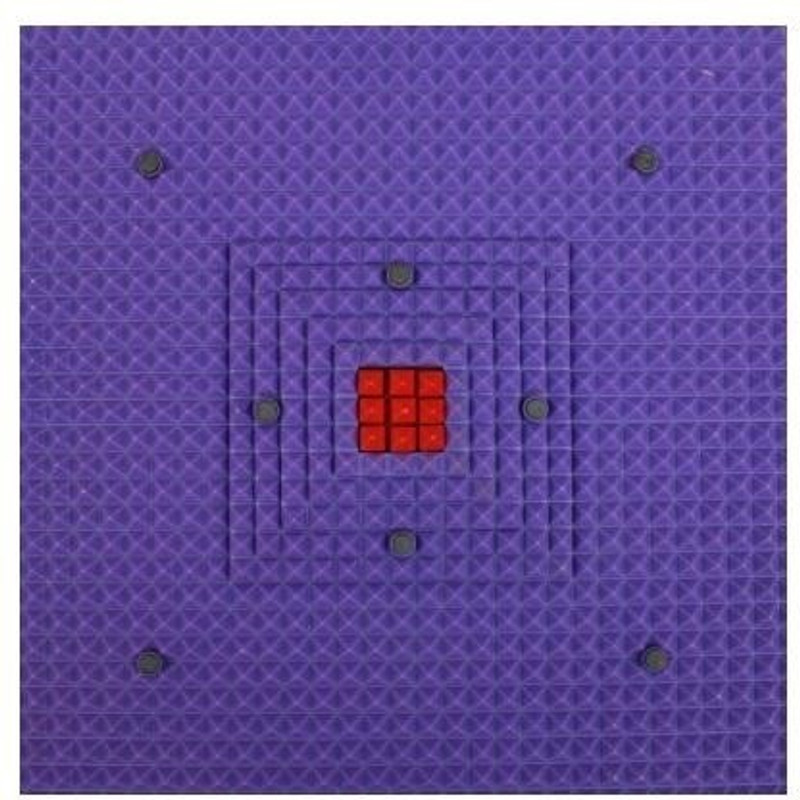 Acs Acupressure Deluxe Multicolor 38 mm Accupressure Mat