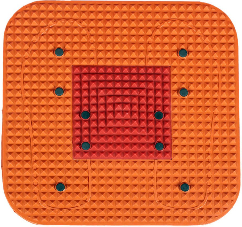 Iwon Acupressure Magnetic Orange 5 mm Yoga Mat