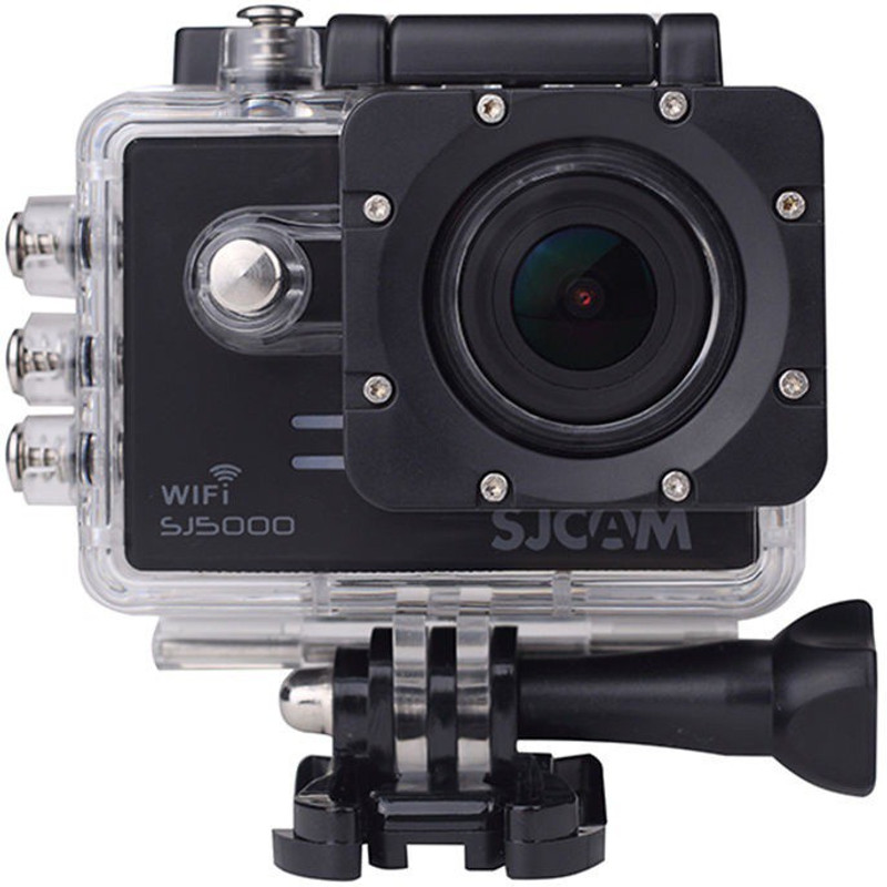 Mobilegear Powershot SJCAM SJ5000 14 MP WiFi 1080P Full HD Waterproof Digital Camcorder With Video & Photo Lapse Sports and Action Camera(Black, 16)