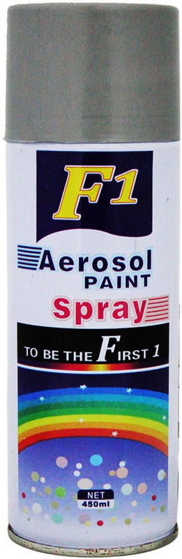 F1 Silver Spray Paint 450 ml(Pack of 1) RS.137 (69.00% Off) - Flipkart
