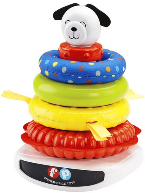 Fisher-Price Roly poly rock a stack(Multicolor)
