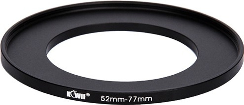 JJC Kiwifotos Metal Adapter Ring SU 52-77 Step Up Ring(52 - 77 mm)
