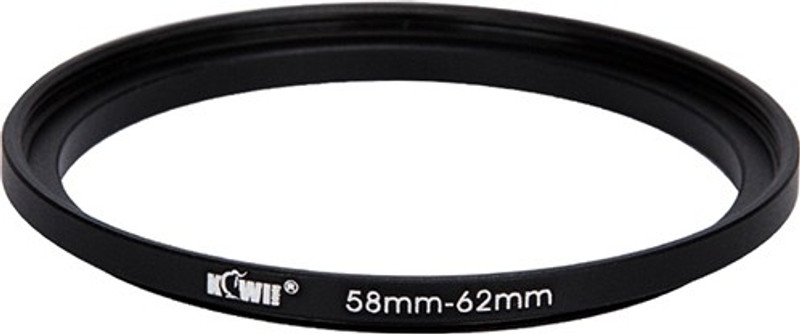 JJC Kiwifotos Metal Adapter Ring SU 58-62 Step Up Ring(58 - 62 mm)