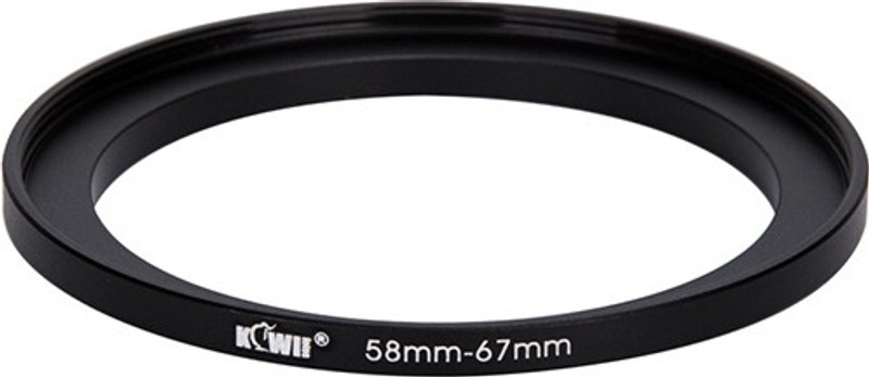 JJC Kiwifotos Metal Adapter Ring SU 58-67 Step Up Ring(58 - 67 mm)