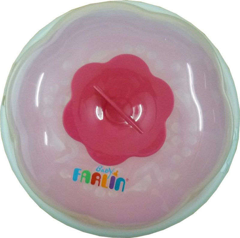 Farlin Microwave Sterilization Set without Feeding Bottles(Pink)
