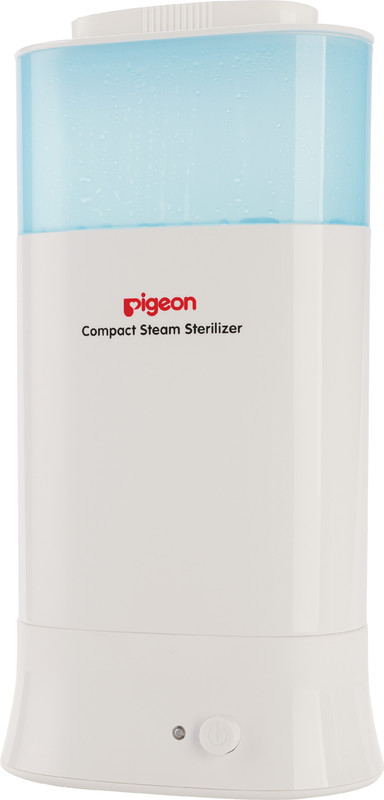 Pigeon Compact Steam Sterilizer - 2 Slots(White)