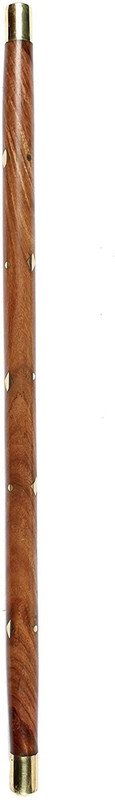 Alishba hand Joggingg Walking - 24 inch (Brown, Gold) Walking Stick