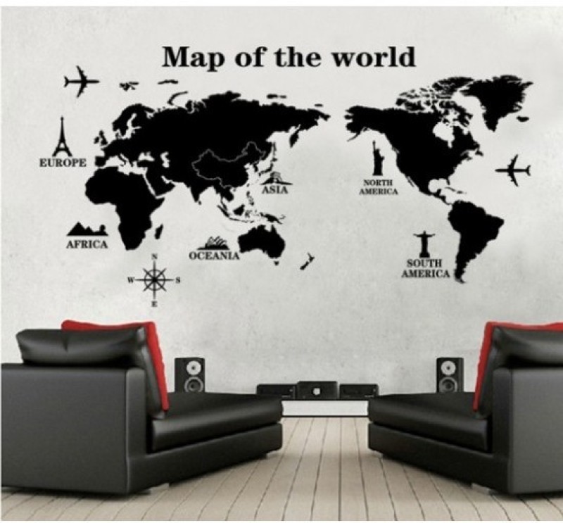 View Super Deal Price Re-useable Imported Wall Stickers exclusive Offer Online(Home & Furniture)