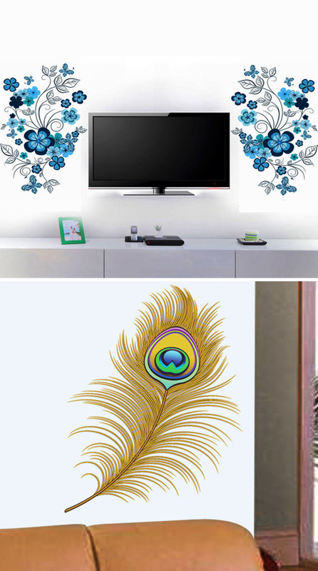 Aquire Large PVC Vinyl Sticker(Pack of 2) RS.241 (86.00% Off) - Flipkart