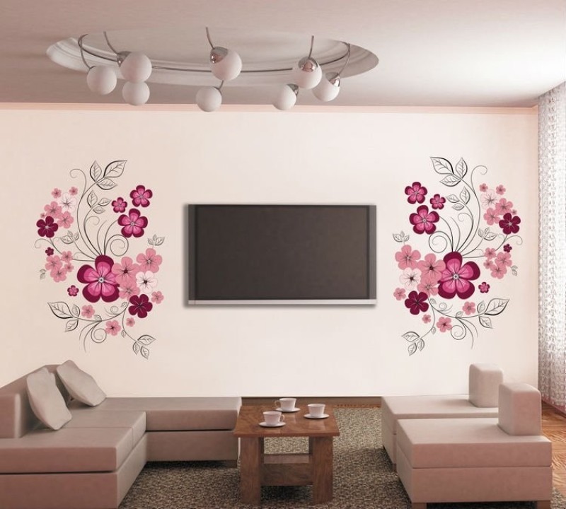 Floral Stickers - Beautiful Designs - home_decor