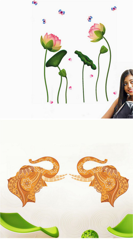 Aquire Large PVC Vinyl Sticker(Pack of 2) RS.241 (86.00% Off) - Flipkart