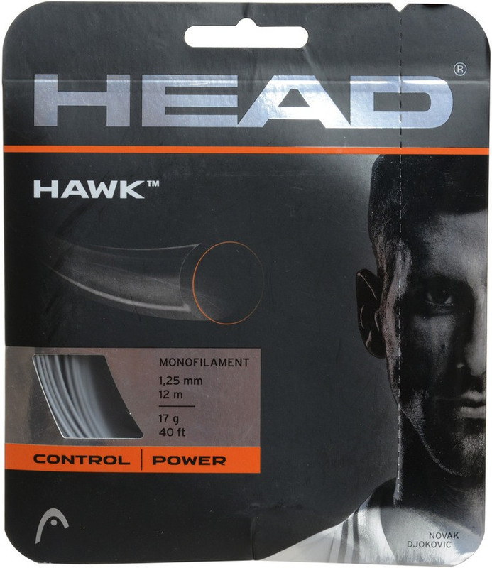 Head Hawk Set 1.25 Tennis String - 12 m(Silver) Head Hawk Set 1.25 Tennis String - 12 m(Silver)