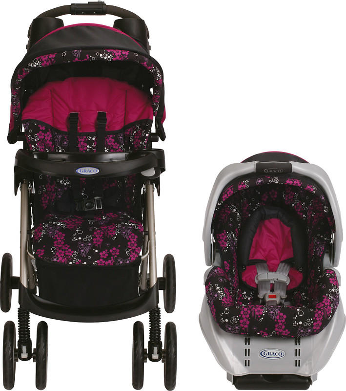 Graco Spree Classic Connect Travel System - Ariel Pram(Multi, Multicolor)