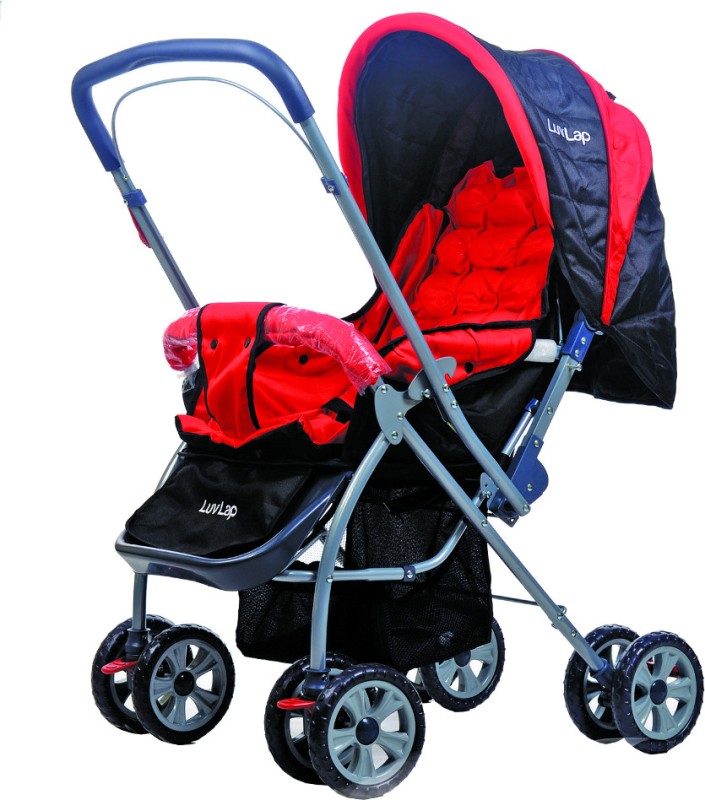 LuvLap Starshine Baby Stroller Stroller(3, Red)