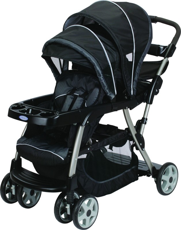 Graco Ready2Grow Classic Connect LX Stroller-Metropolitan Stroller(Black)