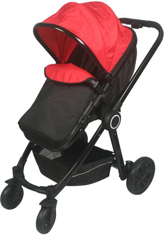Sunbaby Revolve Stroller Stroller(3, Black, Red)