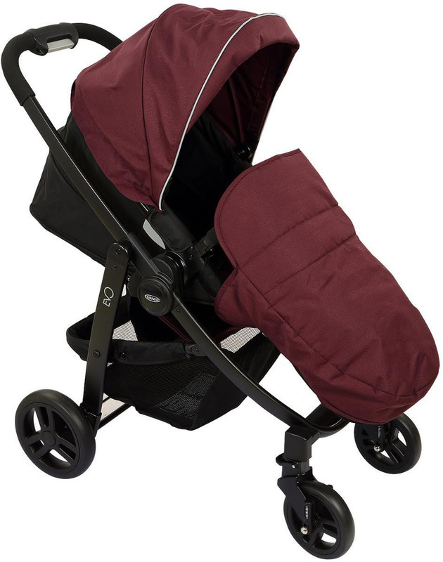 Graco Evo Stroller-Plum Stroller(Maroon)