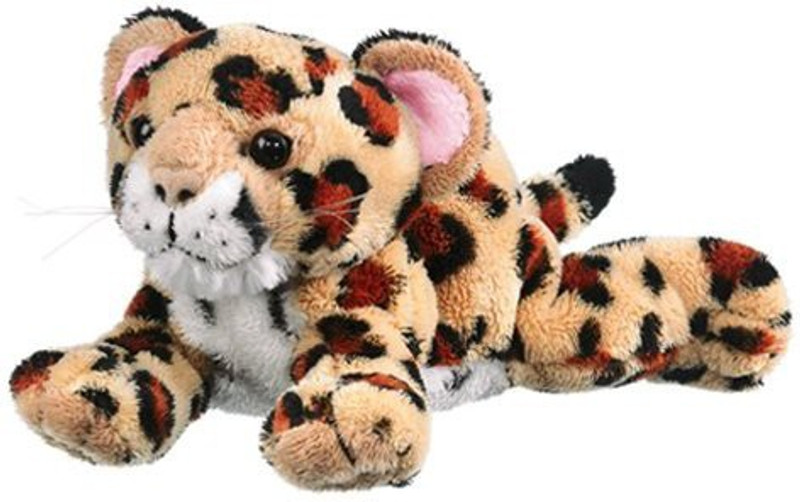 wa 9" Jaguar Cub Plush Animal(Brown)
