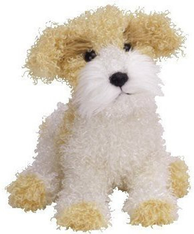 TY Beanie Babies Scrappy The Dog Mwmt(White)