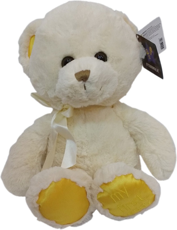 Starwalk Bear Plush Yellow Colour - 10 inch(Yellow)