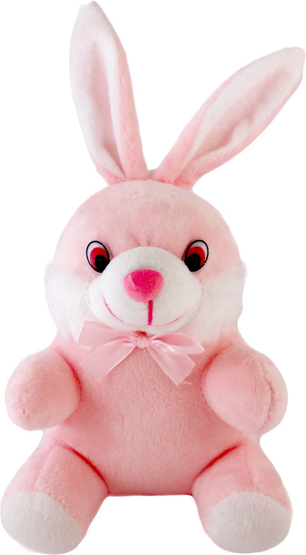 Now-N-New Cute Bunny Pink - 18 cm(Pink, White)