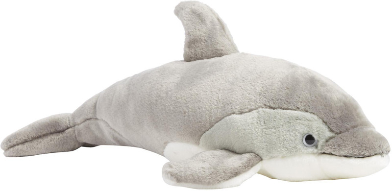 Hamleys Daphne Dolphin Soft Toy - 5.9 inch(Grey, White)