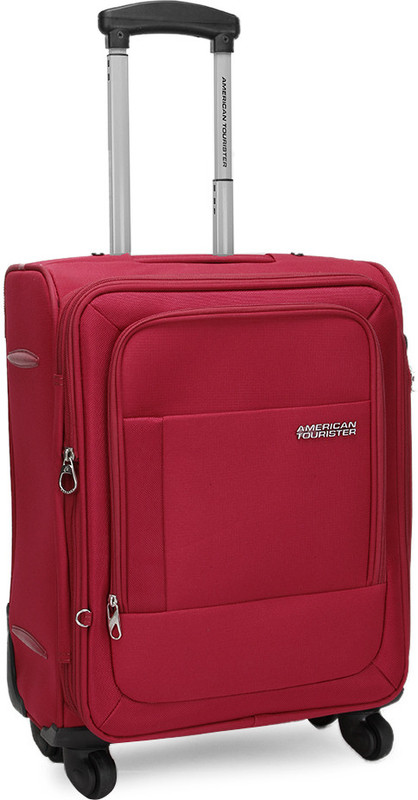 American Tourister Malta Expandable Cabin Luggage - 18 inch(Red)