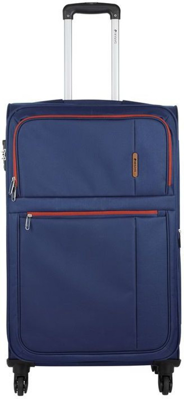 Safari Hush Expandable Cabin Luggage - 22 inch(Blue)