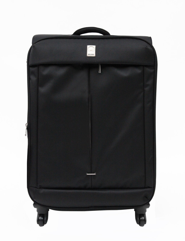 Delsey Flight 77 4W Exp. Tsa Tr. Case Large Briefcase - For Men & Women(Black)