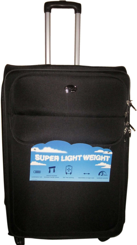 American Tourister Superlite Expandable Cabin Luggage - 21 inch(Black)
