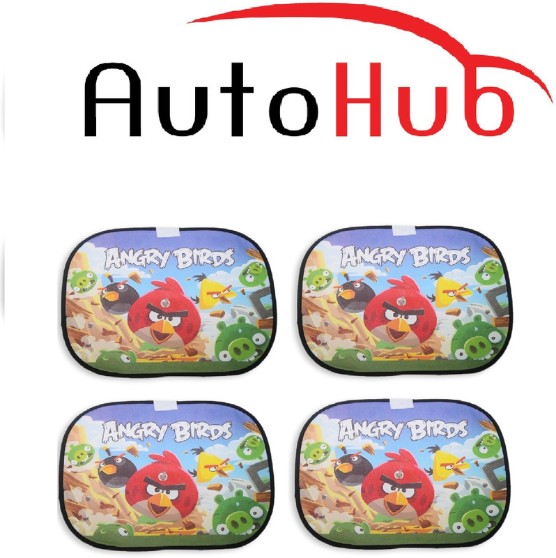 Auto Hub Side Window Sun Shade For Datsun Go(Red, Blue, Green)