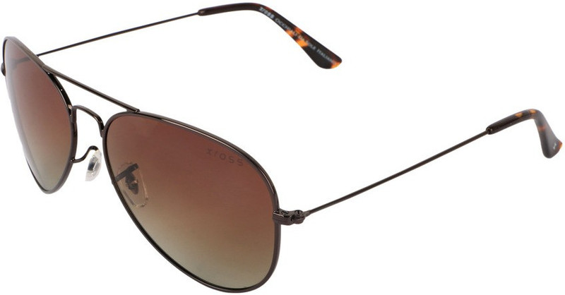 Xross Aviator Sunglasses(Brown)