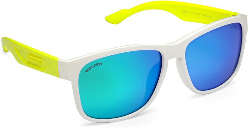 Wolfer Wayfarer Sunglasses(Multicolor)