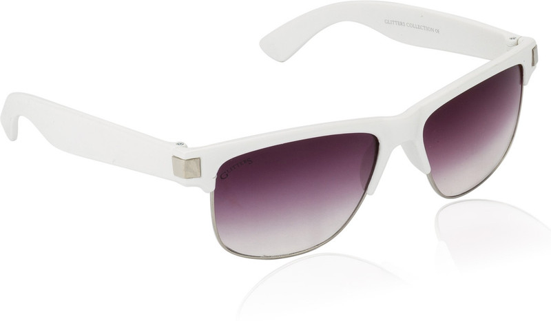 Glitters Wayfarer Sunglasses(Black) image.