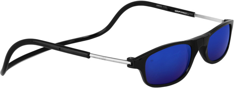 Silver Kartz Round Sunglasses(Blue)